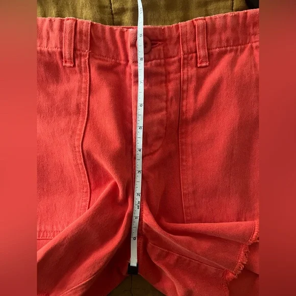 LE SUPERBE Beach Crawler Shorts - red NWOT size 4